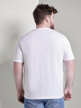 T-Shirt mit Print - Männer - White T-Shirt mit Print - Männer - White - 2 - Men Plus