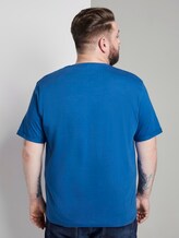 T-Shirt mit Reflekt-Print - Männer - victory blue T-Shirt mit Reflekt-Print - Männer - victory blue - 2 - Men Plus