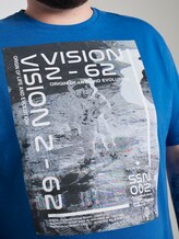 T-Shirt mit Reflekt-Print - Männer - victory blue T-Shirt mit Reflekt-Print - Männer - victory blue - 9 - Men Plus