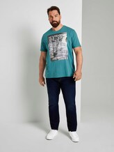 T-Shirt mit Reflekt-Print - Männer - ever green T-Shirt mit Reflekt-Print - Männer - ever green - 3 - Men Plus