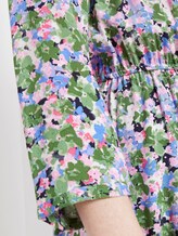 Printed dress with a lapel collar - Women - colorful floral design Printed dress with a lapel collar - Women - colorful floral design - 10 - TOM TAILOR