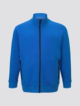 Sweatjacke mit Stehkragen - Männer - victory blue Sweatjacke mit Stehkragen - Männer - victory blue - 7 - Men Plus
