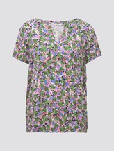 Gemustertes Blusenshirt - Frauen - colorful floral design Gemustertes Blusenshirt - Frauen - colorful floral design - 7 - TOM TAILOR