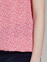 Gemustertes Blusenshirt - Frauen - pink offwhite floral minimal Gemustertes Blusenshirt - Frauen - pink offwhite floral minimal - 10 - TOM TAILOR