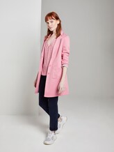 Gemustertes Blusenshirt - Frauen - pink offwhite floral minimal Gemustertes Blusenshirt - Frauen - pink offwhite floral minimal - 3 - TOM TAILOR