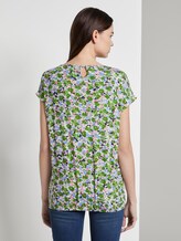 Gemustertes T-Shirt im Loose Fit - Frauen - colorful floral design Gemustertes T-Shirt im Loose Fit - Frauen - colorful floral design - 2 - TOM TAILOR