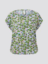 Gemustertes T-Shirt im Loose Fit - Frauen - colorful floral design Gemustertes T-Shirt im Loose Fit - Frauen - colorful floral design - 7 - TOM TAILOR