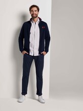 Gemustertes Hemd - Männer - white navy red minimal design Gemustertes Hemd - Männer - white navy red minimal design - 3 - TOM TAILOR