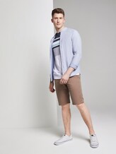 Striped T-shirt - Men - Agate Stone Blue Striped T-shirt - Men - Agate Stone Blue - 3 - TOM TAILOR Denim