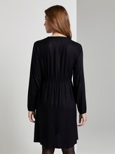 Kleid mit Knopfleiste - Frauen - Deep Black Kleid mit Knopfleiste - Frauen - Deep Black - 2 - TOM TAILOR