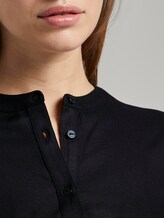Kleid mit Knopfleiste - Frauen - Deep Black Kleid mit Knopfleiste - Frauen - Deep Black - 9 - TOM TAILOR