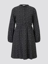 jurk met knoopsluiting - Vrouwen - black and white dot design jurk met knoopsluiting - Vrouwen - black and white dot design - 7 - TOM TAILOR