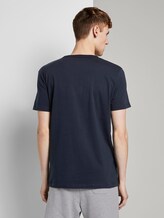 T-Shirt mit Schrift-Print - Männer - Sky Captain Blue T-Shirt mit Schrift-Print - Männer - Sky Captain Blue - 2 - TOM TAILOR Denim