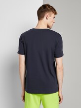 Eenvoudig T-shirt - Mannen - Sky Captain Blue Eenvoudig T-shirt - Mannen - Sky Captain Blue - 2 - TOM TAILOR Denim