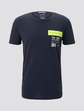 Eenvoudig T-shirt - Mannen - Sky Captain Blue Eenvoudig T-shirt - Mannen - Sky Captain Blue - 7 - TOM TAILOR Denim