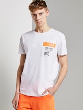 Schlichtes T-Shirt - Männer - White Schlichtes T-Shirt - Männer - White - 5 - TOM TAILOR Denim