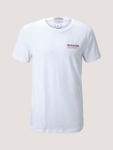 Schlichtes T-Shirt - Männer - White Schlichtes T-Shirt - Männer - White - 7 - TOM TAILOR Denim