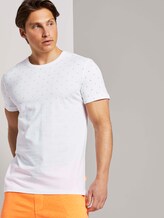 Gemustertes T-Shirt - Männer - white small wave print Gemustertes T-Shirt - Männer - white small wave print - 5 - TOM TAILOR Denim