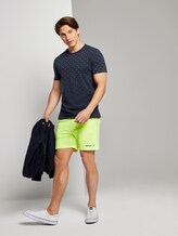Gemustertes T-Shirt - Männer - navy small wave print Gemustertes T-Shirt - Männer - navy small wave print - 3 - TOM TAILOR Denim