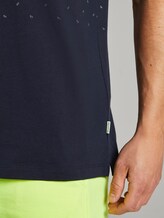 Gemustertes T-Shirt - Männer - navy small wave print Gemustertes T-Shirt - Männer - navy small wave print - 9 - TOM TAILOR Denim