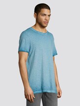 T-shirt in a washed-out look - Men - north atlantic blue T-shirt in a washed-out look - Men - north atlantic blue - 5 - TOM TAILOR Denim