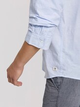 Hemd mit 3/4-Arm - Männer - light blue slub stripe Hemd mit 3/4-Arm - Männer - light blue slub stripe - 10 - TOM TAILOR Denim