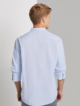 Hemd mit 3/4-Arm - Männer - light blue slub stripe Hemd mit 3/4-Arm - Männer - light blue slub stripe - 2 - TOM TAILOR Denim