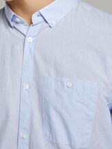 Hemd mit 3/4-Arm - Männer - light blue slub stripe Hemd mit 3/4-Arm - Männer - light blue slub stripe - 9 - TOM TAILOR Denim
