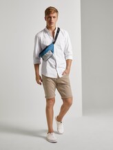 Hemd mit 3/4-Arm - Männer - white grey slub stripe Hemd mit 3/4-Arm - Männer - white grey slub stripe - 3 - TOM TAILOR Denim