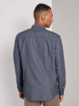Fein gemustertes Hemd - Männer - navy stripy rhombus print Fein gemustertes Hemd - Männer - navy stripy rhombus print - 2 - TOM TAILOR Denim