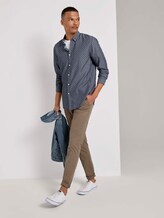 Fein gemustertes Hemd - Männer - navy stripy rhombus print Fein gemustertes Hemd - Männer - navy stripy rhombus print - 3 - TOM TAILOR Denim