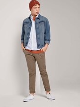 Fein gemustertes Hemd - Männer - white stripy rhombus print Fein gemustertes Hemd - Männer - white stripy rhombus print - 3 - TOM TAILOR Denim