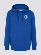 Hoodie mit Print - Männer - Shiny Royal Hoodie mit Print - Männer - Shiny Royal - 7 - TOM TAILOR Denim