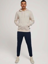 Hoodie mit Print - Männer - light almond Hoodie mit Print - Männer - light almond - 3 - TOM TAILOR Denim