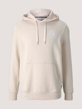 Hoodie mit Print - Männer - light almond Hoodie mit Print - Männer - light almond - 7 - TOM TAILOR Denim