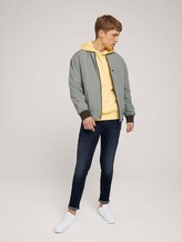 Hoodie mit Print - Männer - cream yellow melange Hoodie mit Print - Männer - cream yellow melange - 3 - TOM TAILOR Denim