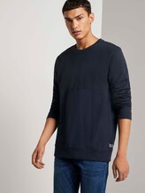 Sweatshirt mit Stepp-Struktur - Männer - Sky Captain Blue Sweatshirt mit Stepp-Struktur - Männer - Sky Captain Blue - 5 - TOM TAILOR Denim