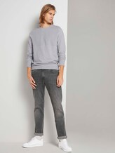 Sweatshirt mit Stepp-Struktur - Männer - Light Stone Grey Melange Sweatshirt mit Stepp-Struktur - Männer - Light Stone Grey Melange - 3 - TOM TAILOR Denim