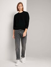 Sweatshirt met stappenstructuur - Mannen - Black Sweatshirt met stappenstructuur - Mannen - Black - 3 - TOM TAILOR Denim