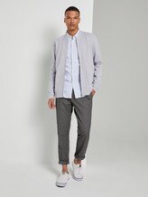 Bomber-Sweatjacke mit Steppmuster - Männer - Light Stone Grey Melange Bomber-Sweatjacke mit Steppmuster - Männer - Light Stone Grey Melange - 3 - TOM TAILOR Denim