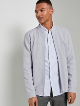 Bomber-Sweatjacke mit Steppmuster - Männer - Light Stone Grey Melange Bomber-Sweatjacke mit Steppmuster - Männer - Light Stone Grey Melange - 5 - TOM TAILOR Denim