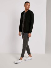 Bomber-Sweatjacke mit Steppmuster - Männer - Black Bomber-Sweatjacke mit Steppmuster - Männer - Black - 3 - TOM TAILOR Denim