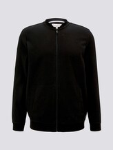 Bomber-Sweatjacke mit Steppmuster - Männer - Black Bomber-Sweatjacke mit Steppmuster - Männer - Black - 7 - TOM TAILOR Denim