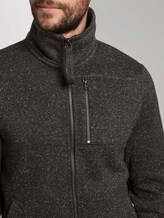 Weiche Strickjacke mit Taschen - Männer - dark grey light grey mouline Weiche Strickjacke mit Taschen - Männer - dark grey light grey mouline - 9 - TOM TAILOR