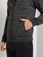 Kapuzenjacke mit Innenfutter - Männer - Black Grey Mouline Kapuzenjacke mit Innenfutter - Männer - Black Grey Mouline - 10 - TOM TAILOR