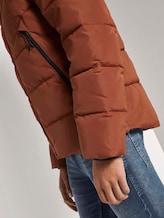 Pufferjacke mit abnehmbarer Kapuze - Männer - Goji Orange Pufferjacke mit abnehmbarer Kapuze - Männer - Goji Orange - 10 - TOM TAILOR Denim