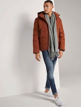 Pufferjacke mit abnehmbarer Kapuze - Männer - Goji Orange Pufferjacke mit abnehmbarer Kapuze - Männer - Goji Orange - 3 - TOM TAILOR Denim