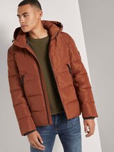 Pufferjacke mit abnehmbarer Kapuze - Männer - Goji Orange Pufferjacke mit abnehmbarer Kapuze - Männer - Goji Orange - 5 - TOM TAILOR Denim