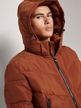 Pufferjacke mit abnehmbarer Kapuze - Männer - Goji Orange Pufferjacke mit abnehmbarer Kapuze - Männer - Goji Orange - 9 - TOM TAILOR Denim