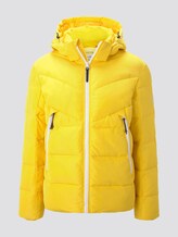 Pufferjacke mit abnehmbarer Kapuze - Männer - lemon juice yellow Pufferjacke mit abnehmbarer Kapuze - Männer - lemon juice yellow - 7 - TOM TAILOR Denim